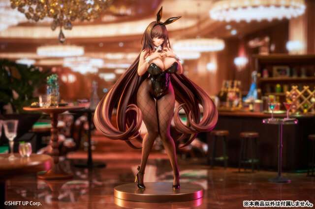 ムチムチな黒とスレンダーな白、どっちのバニーも強烈！『勝利の女神：NIKKE』より「ノワール＆ブラン」がフィギュア化―セット版には“色紙”の特典付き