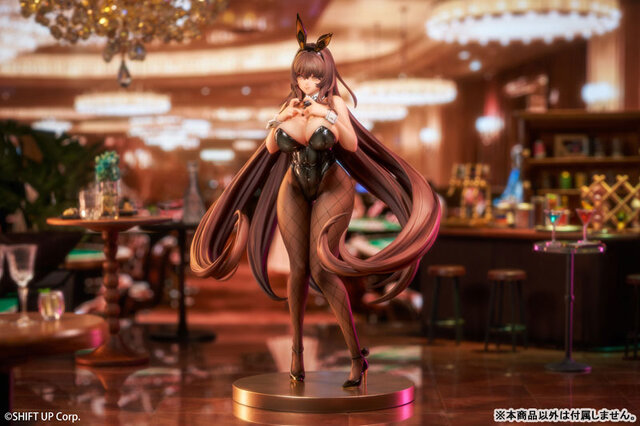 ムチムチな黒とスレンダーな白、どっちのバニーも強烈！『勝利の女神：NIKKE』より「ノワール＆ブラン」がフィギュア化―セット版には“色紙”の特典付き