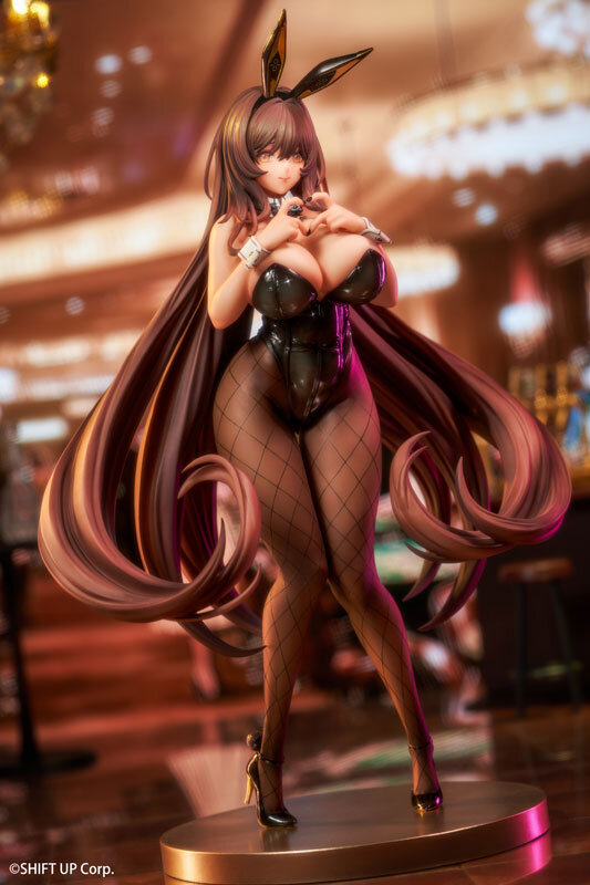 ムチムチな黒とスレンダーな白、どっちのバニーも強烈！『勝利の女神：NIKKE』より「ノワール＆ブラン」がフィギュア化―セット版には“色紙”の特典付き
