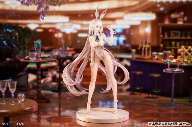 ムチムチな黒とスレンダーな白、どっちのバニーも強烈！『勝利の女神：NIKKE』より「ノワール＆ブラン」がフィギュア化―セット版には“色紙”の特典付き