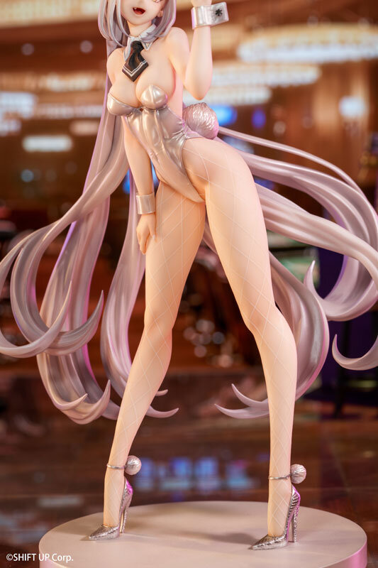 ムチムチな黒とスレンダーな白、どっちのバニーも強烈！『勝利の女神：NIKKE』より「ノワール＆ブラン」がフィギュア化―セット版には“色紙”の特典付き