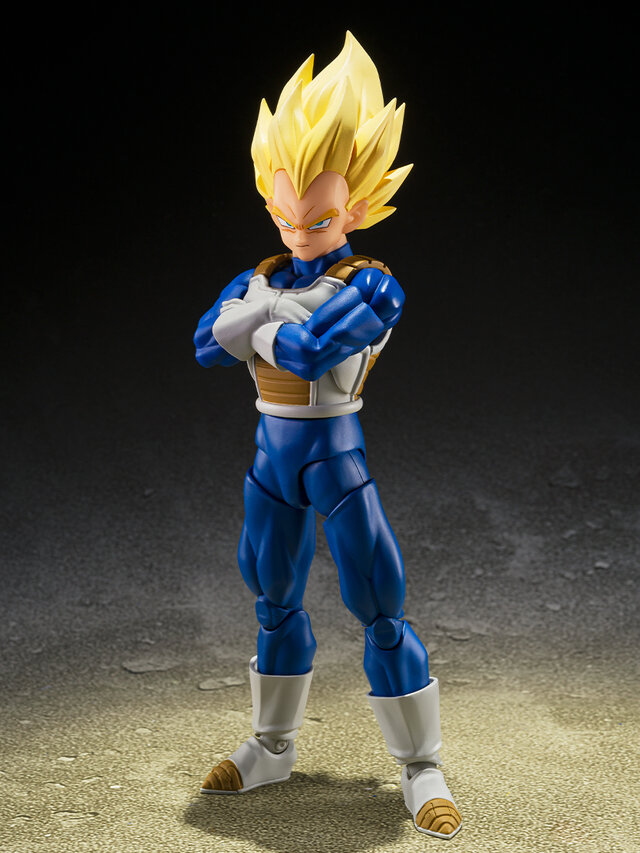「ドラゴンボールZ」より「 超サイヤ人ベジータ〈危険なプライド〉」が完全新規造形で立体化！最新可動構造によりアクションポーズもバッチリ