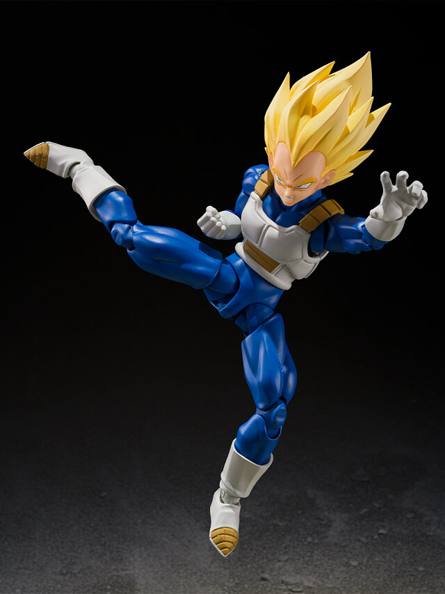 「ドラゴンボールZ」より「 超サイヤ人ベジータ〈危険なプライド〉」が完全新規造形で立体化！最新可動構造によりアクションポーズもバッチリ