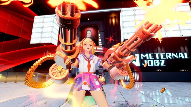 オフィスを「ぶっ壊したい」社会人よ、『ゼンシンマシンガール』に集え！D3Pらしさがたっぷり感じられる“爽快＆破壊ACT”を試遊プレイ【TGS2025】