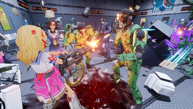 オフィスを「ぶっ壊したい」社会人よ、『ゼンシンマシンガール』に集え！D3Pらしさがたっぷり感じられる“爽快＆破壊ACT”を試遊プレイ【TGS2025】