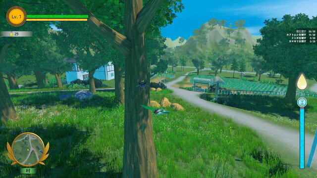 “セミ”オープンワールド『セミたちはどう生きるか』Steamで発売―生命力が減り続ける中で空から見下ろす日本の田舎