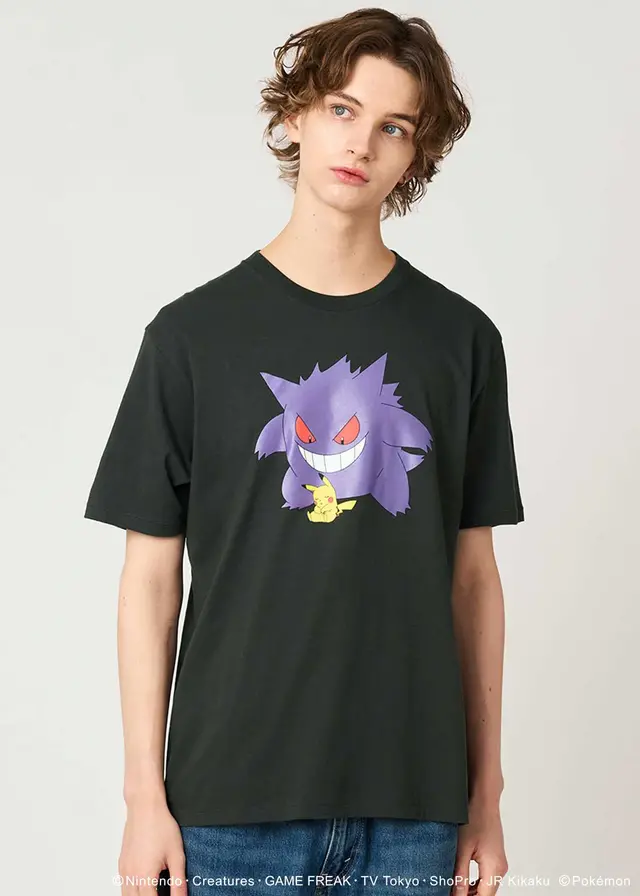グラニフ『ポケモン』コラボコレクションがお洒落！ゲンガーやミミッキュたちゴーストタイプのイラスト、ワンポイントアートをデザイン