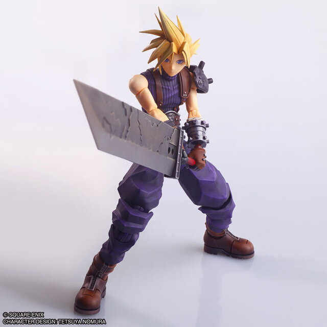 『FF7』パレオまとった水着エアリスが美しい…！可動するクラウドからティファまで、3人のフィギュアが予約受付中
