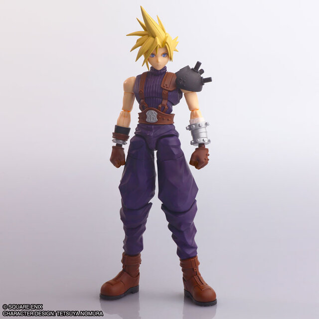 『FF7』パレオまとった水着エアリスが美しい…！可動するクラウドからティファまで、3人のフィギュアが予約受付中