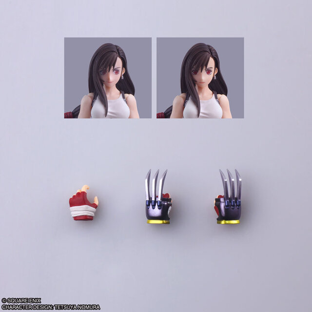 『FF7』パレオまとった水着エアリスが美しい…！可動するクラウドからティファまで、3人のフィギュアが予約受付中
