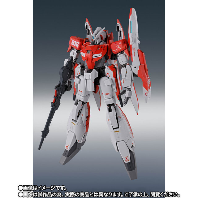 ガンダム・センチネルより「ゼータプラス A1（テスト機イメージカラー）」がMETAL ROBOT魂化！ウェイブ・ライダー形態への変形もバッチリ決まる