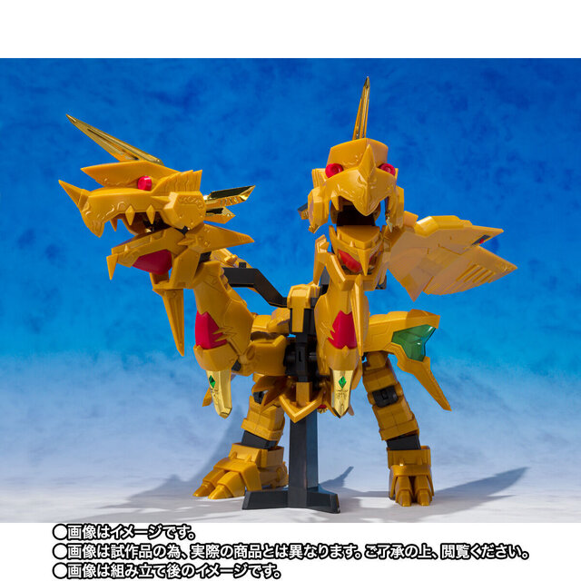 「黄金神スペリオルカイザー／太陽神ゴッドカイザー」が元祖SDガンダムワールドに降臨！カイザーワイバーンらも1つになった、各ユナイトを選べる豪華セット