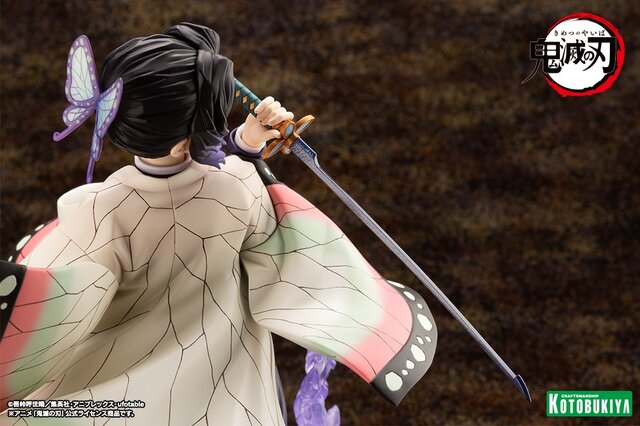 「鬼滅の刃」より胡蝶しのぶ、冨岡義勇フィギュアが再登場！それぞれ日輪刀を構える姿がエフェクトと共に立体化