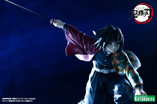 「鬼滅の刃」より胡蝶しのぶ、冨岡義勇フィギュアが再登場！それぞれ日輪刀を構える姿がエフェクトと共に立体化