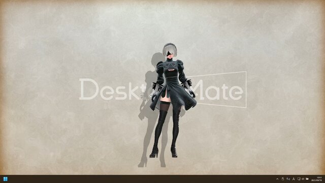 “とあるモーション”で2Bの衣装が変化！『ニーア オートマタ』×『Desktop Mate』コラボDLCが10月9日リリースへ