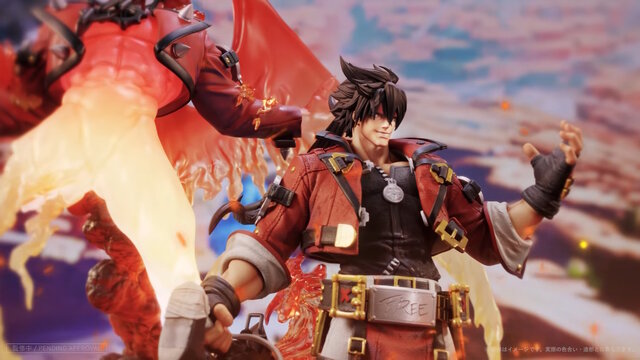 『ギルティギア』よりラムレザル、ソル、梅喧が1/4スケールスタチュー化！ギア細胞が活性化した姿や2本の特大剣も力強く再現