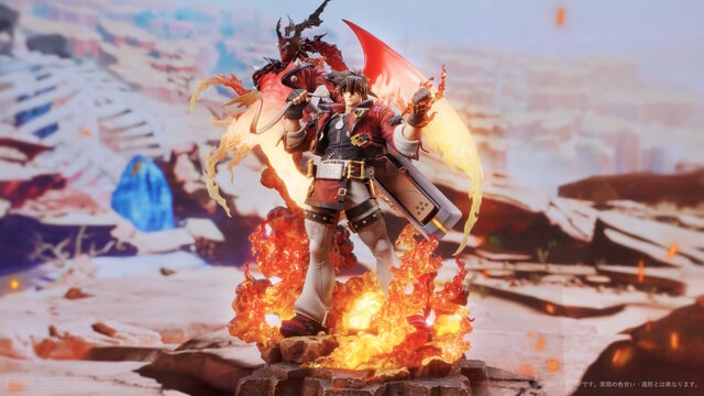 『ギルティギア』よりラムレザル、ソル、梅喧が1/4スケールスタチュー化！ギア細胞が活性化した姿や2本の特大剣も力強く再現