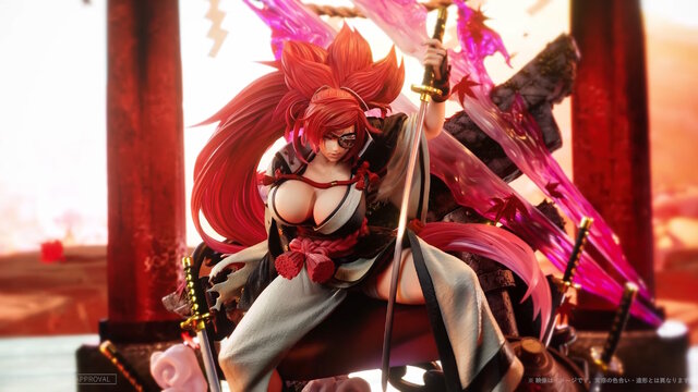 『ギルティギア』よりラムレザル、ソル、梅喧が1/4スケールスタチュー化！ギア細胞が活性化した姿や2本の特大剣も力強く再現