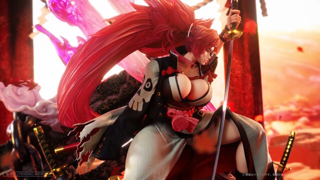 『ギルティギア』よりラムレザル、ソル、梅喧が1/4スケールスタチュー化！ギア細胞が活性化した姿や2本の特大剣も力強く再現