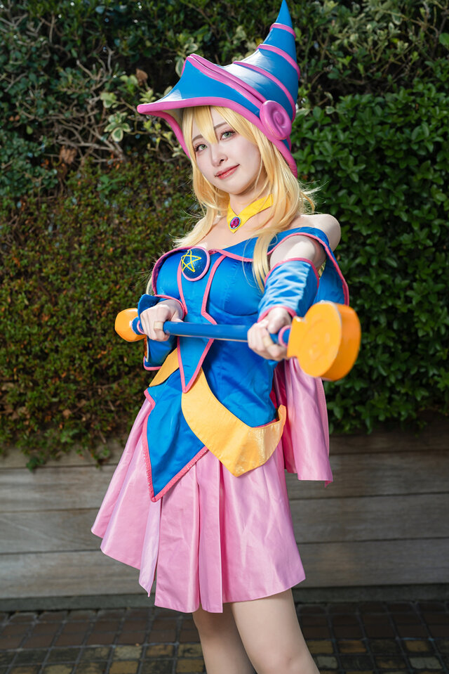 ブラック・マジシャン・ガール「遊☆戯☆王」／桜川雅（X：@myb_skrkw）