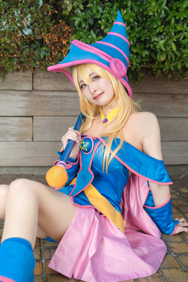 ブラック・マジシャン・ガール「遊☆戯☆王」／桜川雅（X：@myb_skrkw）