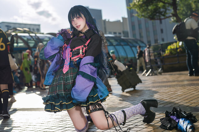 狂蘭メロコ「にじさんじ」／壱村 あん（X：@ancho_cos）
