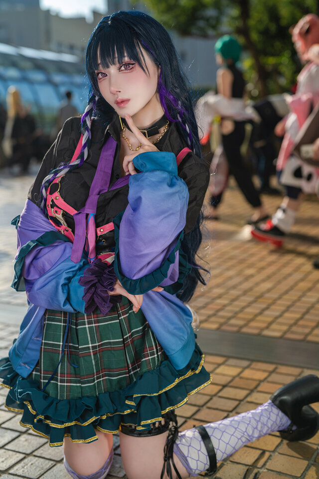 狂蘭メロコ「にじさんじ」／壱村 あん（X：@ancho_cos）