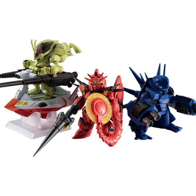 作戦名は…“鋼鉄の7人”だ！「クロスボーン・ガンダムX1 フルクロス」「ディキトゥス」ら総勢11体が食玩フィギュア化