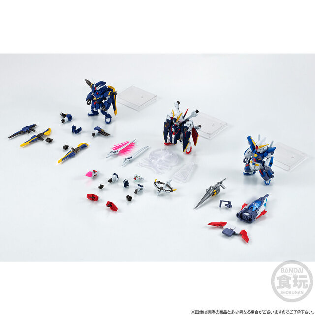 作戦名は…“鋼鉄の7人”だ！「クロスボーン・ガンダムX1 フルクロス」「ディキトゥス」ら総勢11体が食玩フィギュア化
