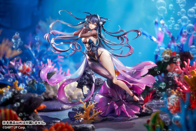 美しいドレスから魅せるムチムチ太もも！『勝利の女神：NIKKE』より「リトルマーメイド Abyss Flower」フィギュアが予約受付中