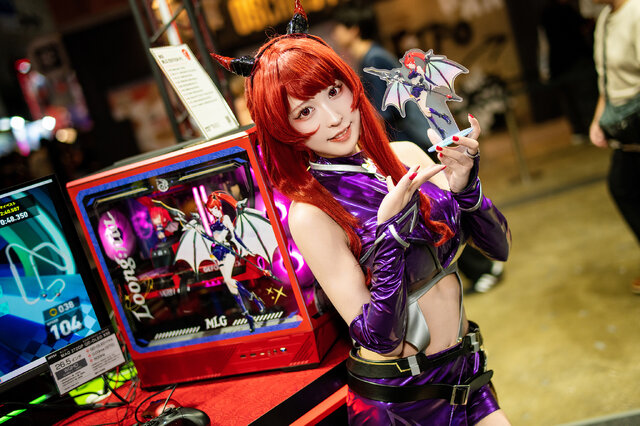MSIオリジナルキャラクター 魔龍姫「 NIA 」／猫田あしゅ（X：@Nekota_Ashu）