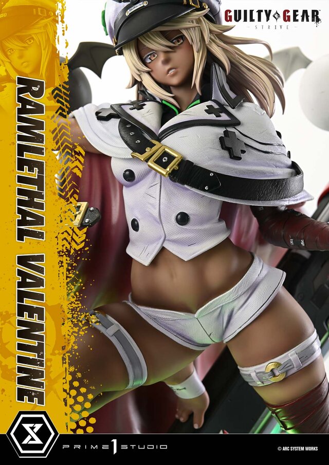 約20万円！『ギルティギア』より「ラムレザル」1/4スケールスタチューが予約開始―2本の特大剣も重厚感に満ちた再現度