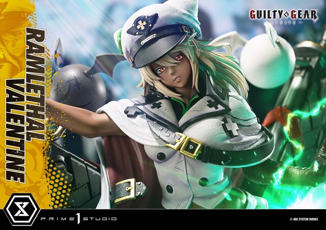 約20万円！『ギルティギア』より「ラムレザル」1/4スケールスタチューが予約開始―2本の特大剣も重厚感に満ちた再現度