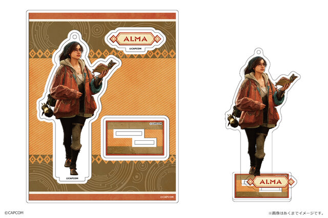 『モンハンワイルズ』アルマ、ジェマのアクリルフィギュアが‘登場！作中の武器アイコンも“メタルピンズ”に