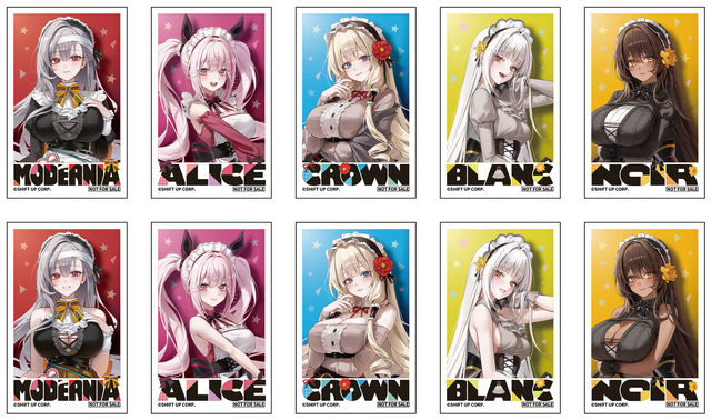 『勝利の女神：NIKKE』モダニアら5名が描き下ろしイラストで登場！あみあみにてポップアップショップを10月10日より開催