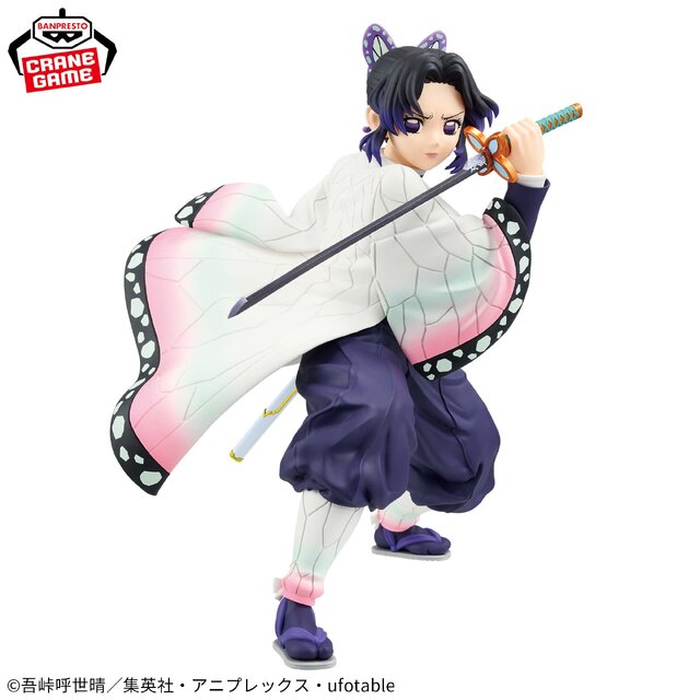 「鬼滅の刃」より「胡蝶しのぶ」フィギュア&プチっと灯りマスがプライズ展開！凛々しい表情と羽織の躍動感にも注目