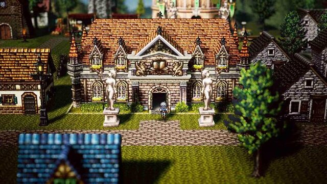 『オクトパストラベラー0』新たなトラベラー4名と「タウンビルド」で建築可能な魔物闘技場、博物館が公開！HD-2D過去作とのセーブデータ連動も