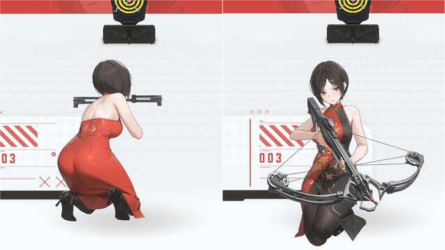 『バイオ』「エイダ」のチャイナ服に「ジル」のボディスーツも！『勝利の女神：NIKKE』で活躍する姿や射撃姿勢を激写【フォトレポ】