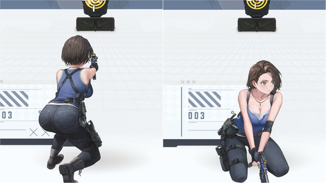 『バイオ』「エイダ」のチャイナ服に「ジル」のボディスーツも！『勝利の女神：NIKKE』で活躍する姿や射撃姿勢を激写【フォトレポ】