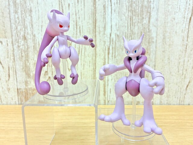 『ポケモン』メガミュウツーX・Yが可動フィギュアでガシャポン化ー全高約10センチ