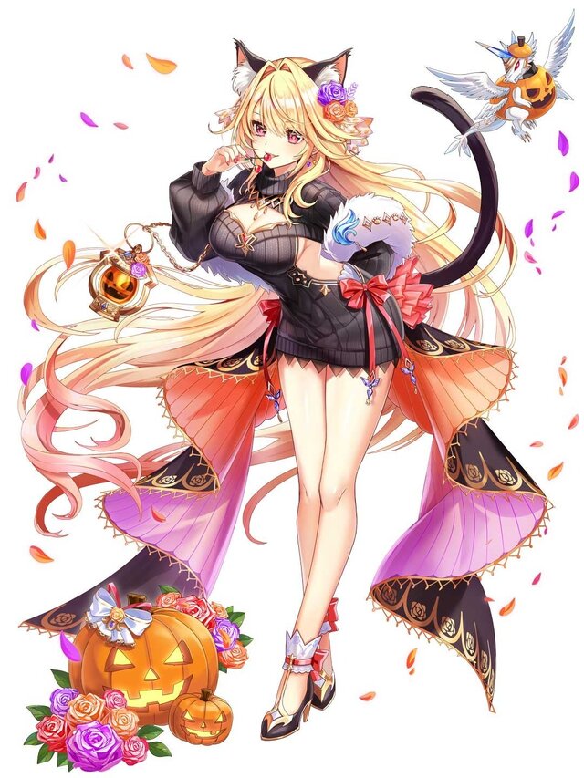 『白猫』ハロウィンイベントが開催！「シェヲル」「シエラ」がキャラガチャに登場