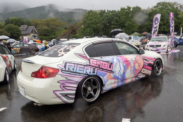 「あおぎり高校」に、Crazy Raccoon所属の人気VTuberまで！水もしたたる痛車まとめ【第九回 天下無双 東西最強痛車決戦 フォトレポ】