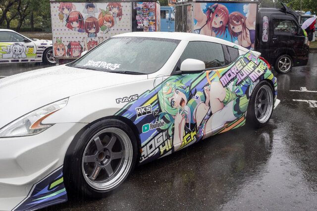 「あおぎり高校」に、Crazy Raccoon所属の人気VTuberまで！水もしたたる痛車まとめ【第九回 天下無双 東西最強痛車決戦 フォトレポ】