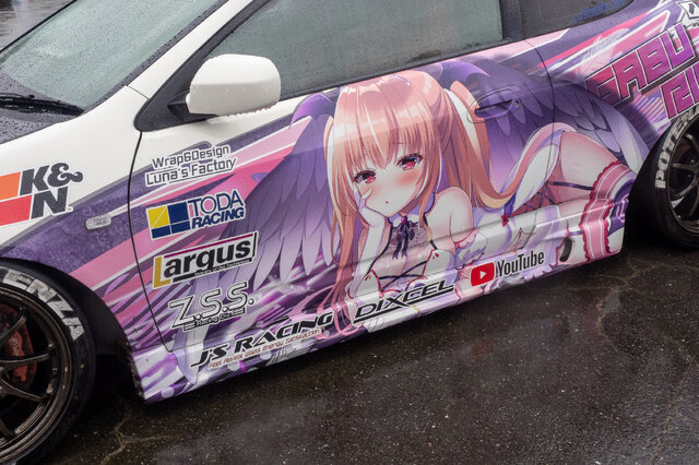 「あおぎり高校」に、Crazy Raccoon所属の人気VTuberまで！水もしたたる痛車まとめ【第九回 天下無双 東西最強痛車決戦 フォトレポ】