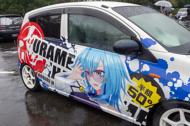 「あおぎり高校」に、Crazy Raccoon所属の人気VTuberまで！水もしたたる痛車まとめ【第九回 天下無双 東西最強痛車決戦 フォトレポ】