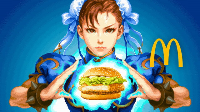 『ストリートファイター』×マクドナルドが初コラボ！期間限定バーガー3種を10月22日より販売―「ベガ・スマイル」と対戦する『スト2』仕様のCMも
