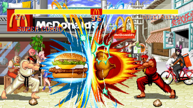 『ストリートファイター』×マクドナルドが初コラボ！期間限定バーガー3種を10月22日より販売―「ベガ・スマイル」と対戦する『スト2』仕様のCMも