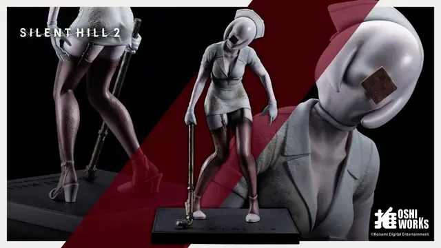 不気味ながらも目を引くスタイル…『SILENT HILL 2』より「バブルヘッドナース」が立体化ー独特なフォルムの「アブストラクトダディ」も