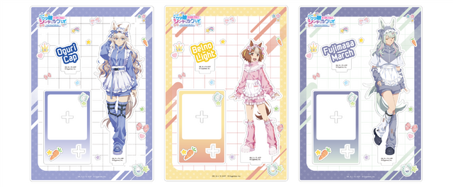 オグリたちがメイド風のオリジナル衣装に！アニメ「ウマ娘 シングレ」キャラポップストアにて、限定描き下ろしグッズを展開