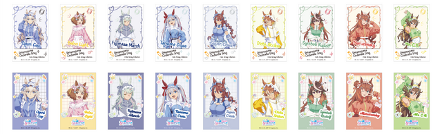 オグリたちがメイド風のオリジナル衣装に！アニメ「ウマ娘 シングレ」キャラポップストアにて、限定描き下ろしグッズを展開